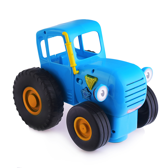 Фото к товару Каталка-сказочник, 5 колесо "Синий Трактор" (50 песен, сказок, звуков. бат.) в коробке Каталка-сказочник, 5 колесо "Синий Трактор" (50 песен, сказок, звуков. бат.) в коробке