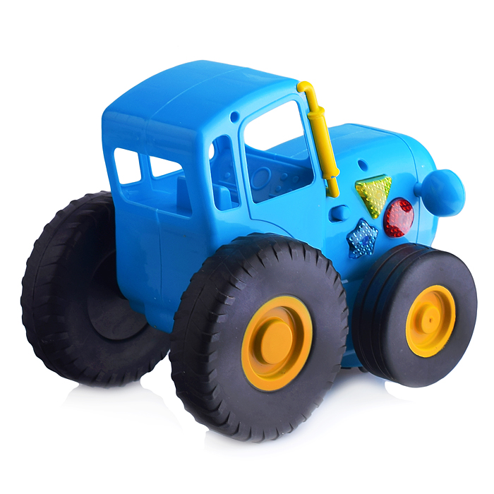 Фото к товару Каталка-сказочник, 5 колесо "Синий Трактор" (50 песен, сказок, звуков. бат.) в коробке Каталка-сказочник, 5 колесо "Синий Трактор" (50 песен, сказок, звуков. бат.) в коробке