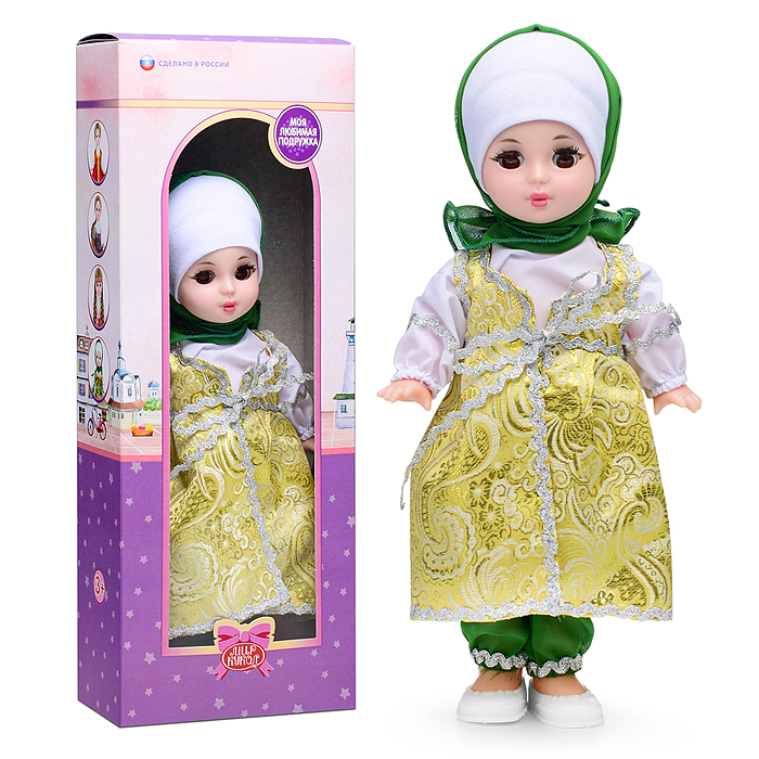 Фото к товару Кукла Мадина 35см. в коробке Кукла Мадина 35см. в коробке