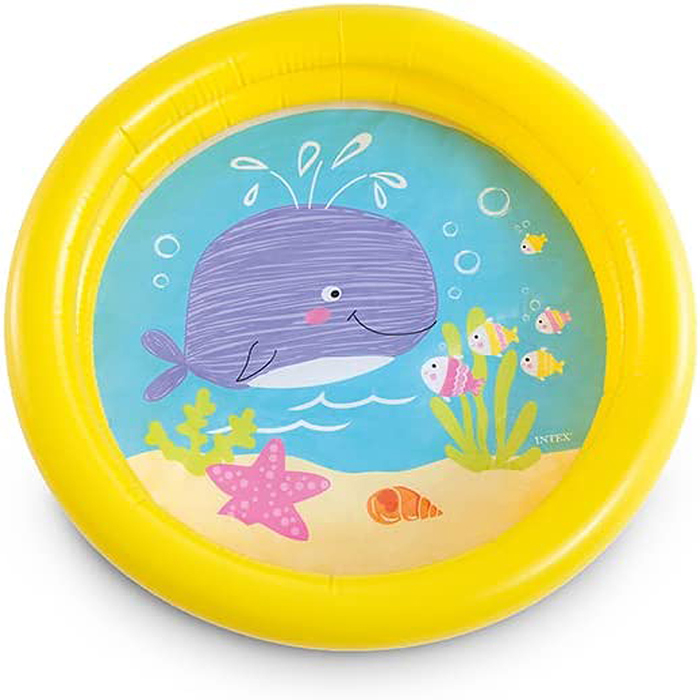 Фото к товару Бассейн надувной «Морские обитатели», 61 х 15 см, от 1-3 лет, цвета МИКС, 59409NP INTEX Бассейн надувной «Морские обитатели», 61 х 15 см, от 1-3 лет, цвета МИКС, 59409NP INTEX