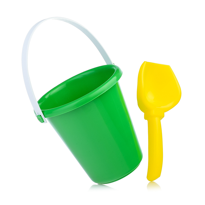 Фото к товару Песочный набор 2пр.(ведро детское мини, совок) Песочный набор 2пр.(ведро детское мини, совок)