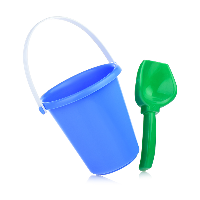 Фото к товару Песочный набор 2пр.(ведро детское мини, совок) Песочный набор 2пр.(ведро детское мини, совок)