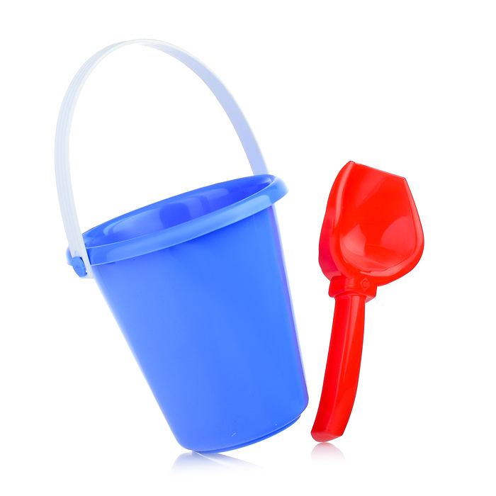 Фото к товару Песочный набор 2пр.(ведро детское мини, совок) Песочный набор 2пр.(ведро детское мини, совок)