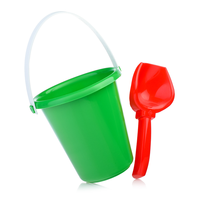 Фото к товару Песочный набор 2пр.(ведро детское мини, совок) Песочный набор 2пр.(ведро детское мини, совок)