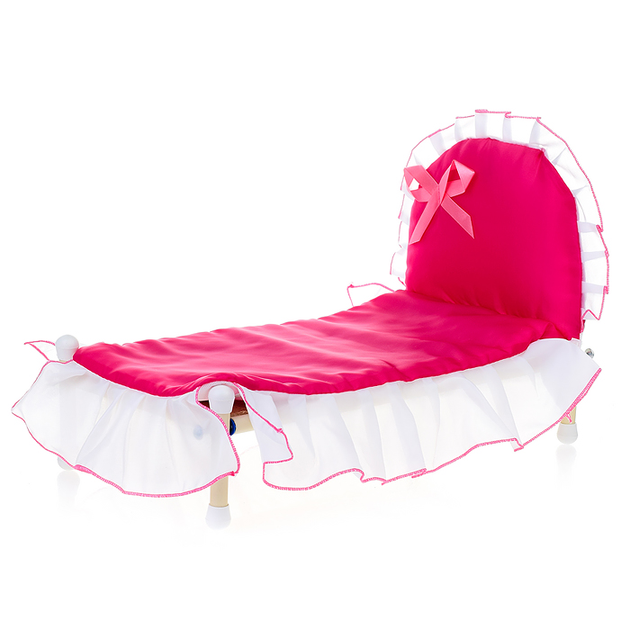 Фото к товару Кроватка кукольная Кроватка кукольная