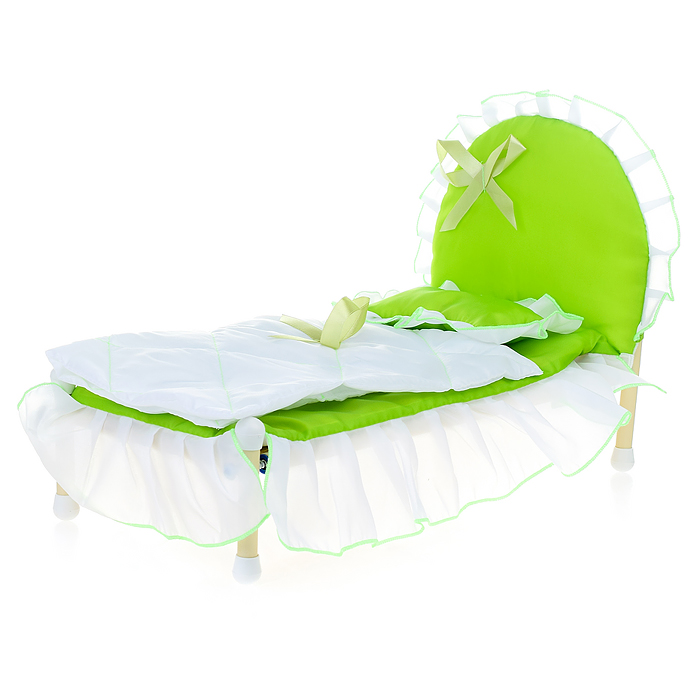 Фото к товару Кроватка кукольная Кроватка кукольная