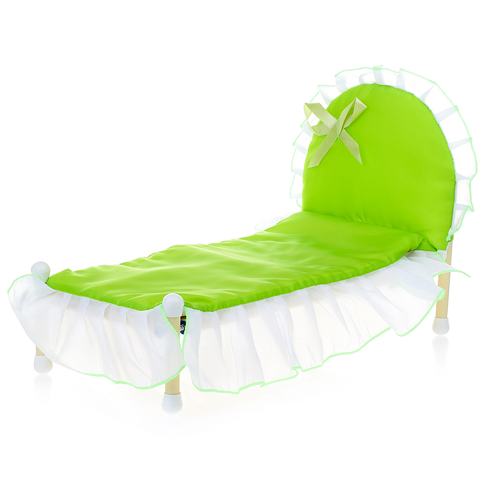 Фото к товару Кроватка кукольная Кроватка кукольная