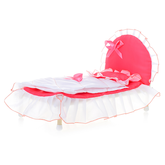 Фото к товару Кроватка кукольная Кроватка кукольная