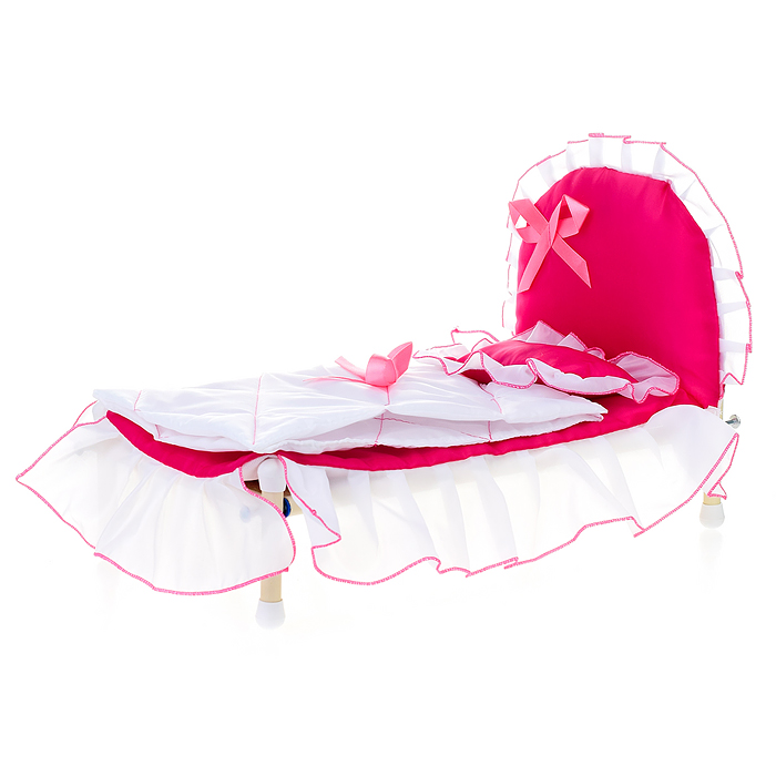 Фото к товару Кроватка кукольная Кроватка кукольная