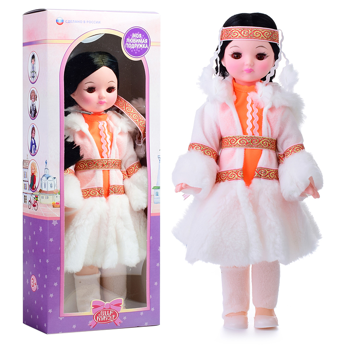 Кукла Якутянка м1 45см (коробка)