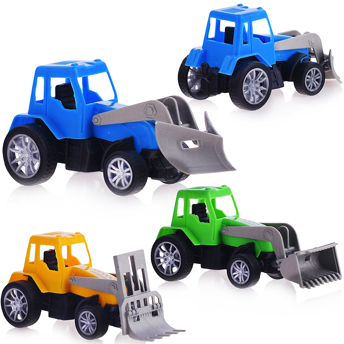 Машина 999-14 "Трактор" в ассортименте, в пакете Машина 999-14 "Трактор" в ассортименте, в пакете