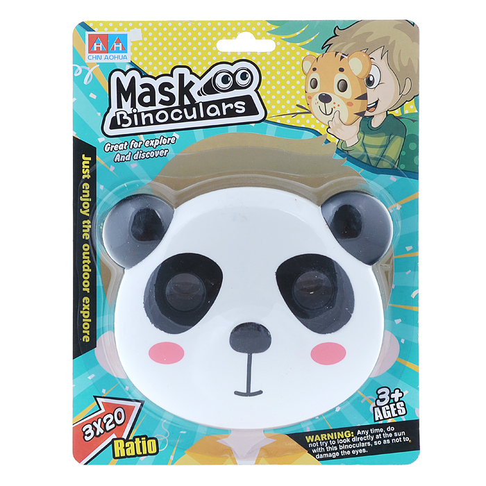 Фото к товару Бинокль-маска 4041A на листе Бинокль-маска 4041A на листе