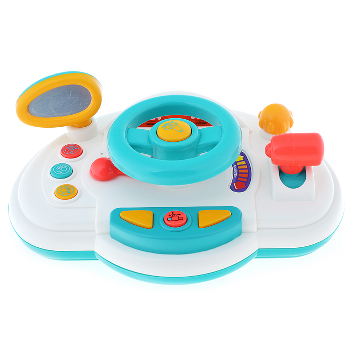 Фото к товару Руль 898-2018 музыкальный, в коробке Руль 898-2018 музыкальный, в коробке