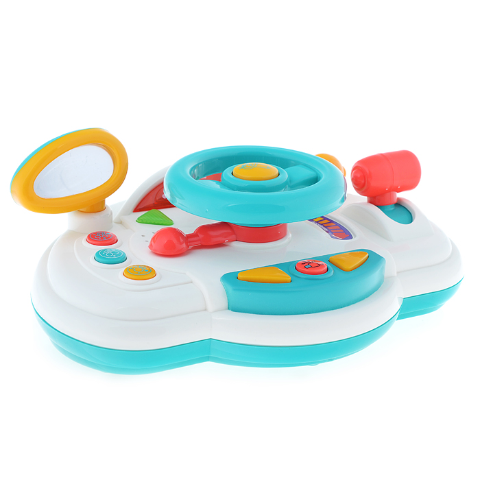 Фото к товару Руль 898-2018 музыкальный, в коробке Руль 898-2018 музыкальный, в коробке