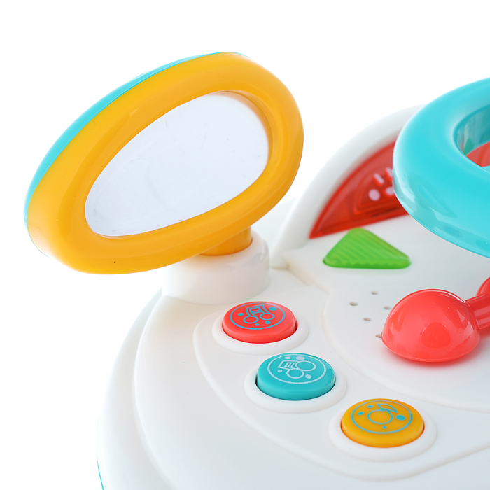 Фото к товару Руль 898-2018 музыкальный, в коробке Руль 898-2018 музыкальный, в коробке