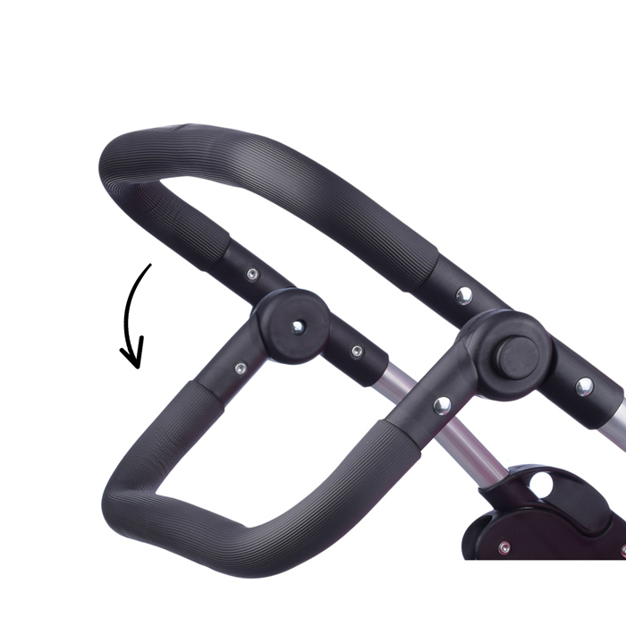 Фото к товару Коляска-люлька 9388 для кукол, металлическая, с корзиной, цвет морские звезды Коляска-люлька 9388 для кукол, металлическая, с корзиной, цвет морские звезды