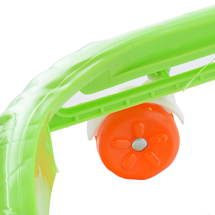 Фото к товару Ходунки 902-C-3 "Шарики с цветочками" с погремушками и шарами (зеленый-оранжевый) в пакете Ходунки 902-C-3 "Шарики с цветочками" с погремушками и шарами (зеленый-оранжевый) в пакете