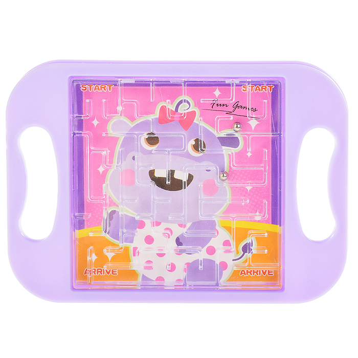 Головоломка-лабиринт 7567-3C "Забавный зверек" в пакете