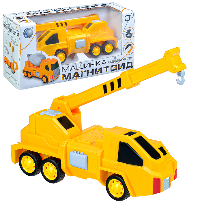 Машина 676C3 "Строительная техника" в коробке Машина 676C3 "Строительная техника" в коробке