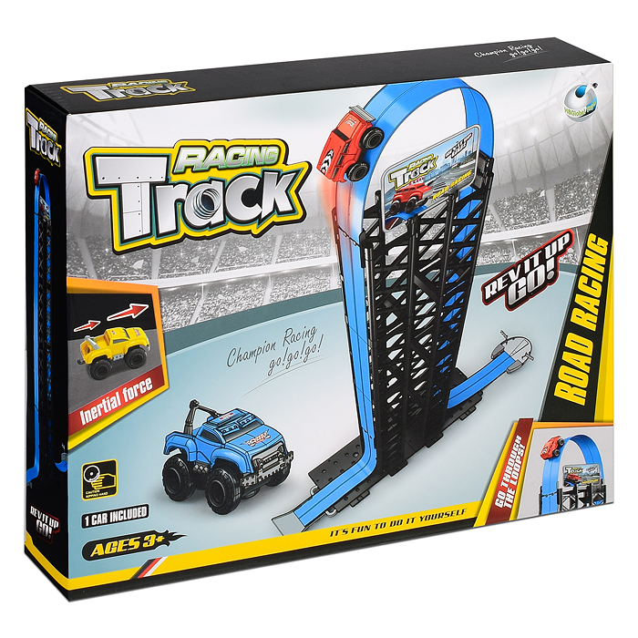 Автотрек 088-5 "Скорость" в коробке