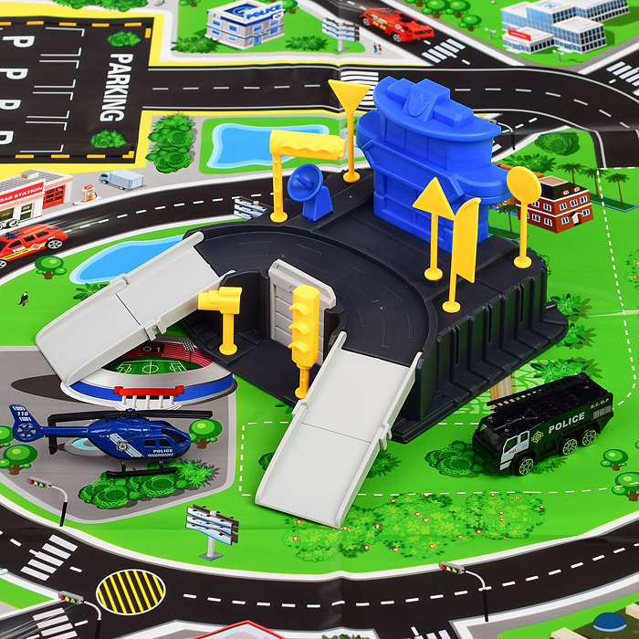 Фото к товару Парковка 660-S05 "Полиция" в коробке Парковка 660-S05 "Полиция" в коробке