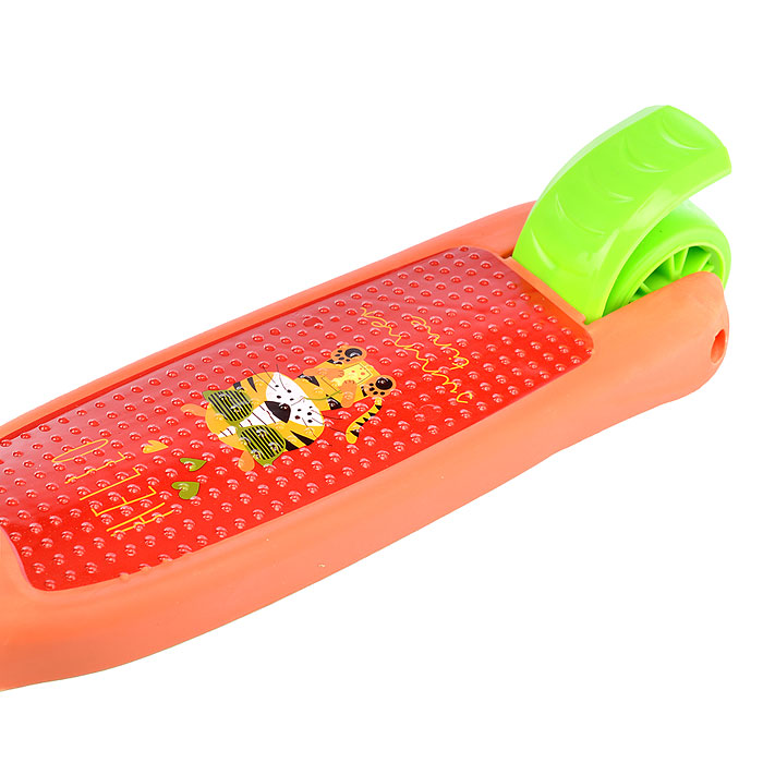 Фото к товару Самокат U066848Y оранжевый, в коробке Самокат U066848Y оранжевый, в коробке