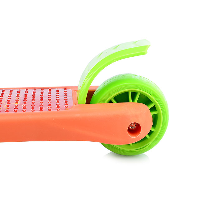 Фото к товару Самокат U066848Y оранжевый, в коробке Самокат U066848Y оранжевый, в коробке