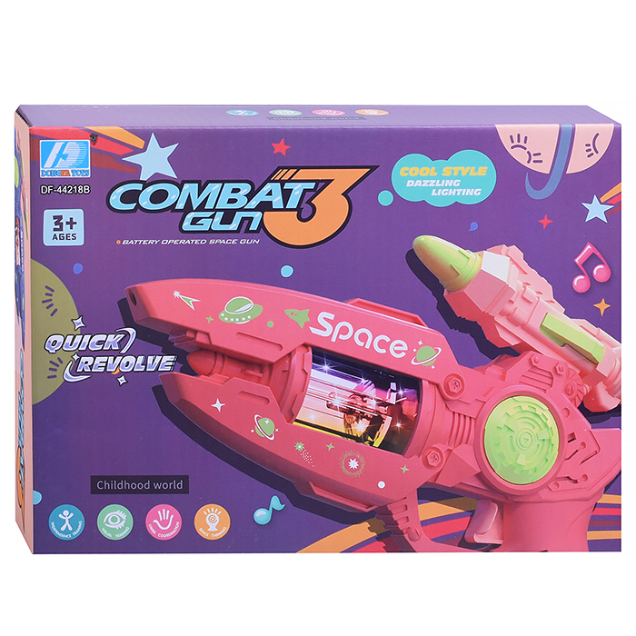 Фото к товару Бластер DF-44218B в коробке Бластер DF-44218B в коробке