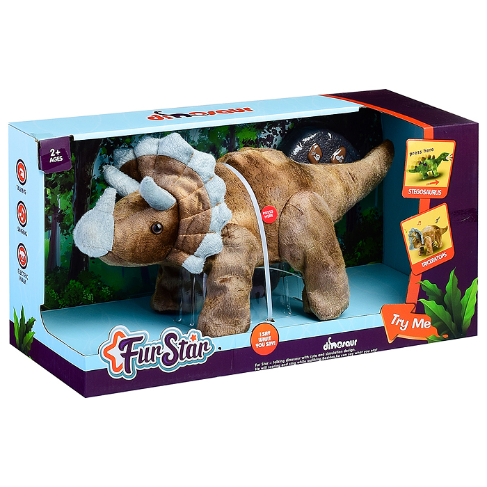 Фото к товару Динозавр мягкий T868 р/у, 27MHz в коробке Динозавр мягкий T868 р/у, 27MHz в коробке