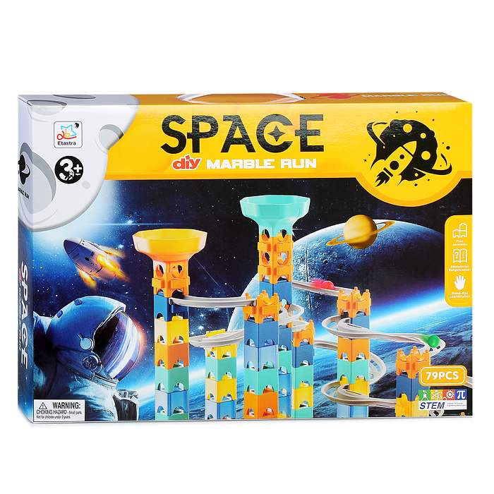 Фото к товару Конструктор YDX303 "КосмоШар" (79 дет.) в коробке Конструктор YDX303 "КосмоШар" (79 дет.) в коробке