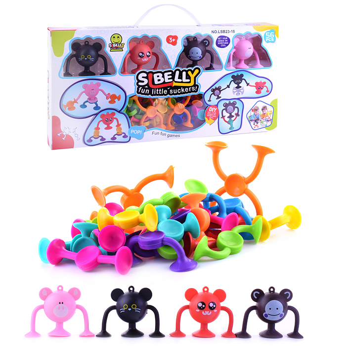 Конструктор LSB23-18 (56 дет.) в коробке Конструктор LSB23-18 (56 дет.) в коробке