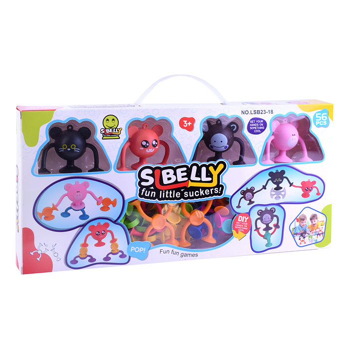 Фото к товару Конструктор LSB23-18 (56 дет.) в коробке Конструктор LSB23-18 (56 дет.) в коробке