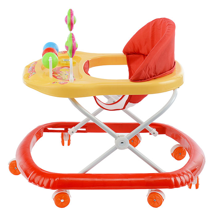 Фото к товару Ходунки 902-C-4 "Шарики с цветочками" с погремушками и шарами (оранжевый) в пакете Ходунки 902-C-4 "Шарики с цветочками" с погремушками и шарами (оранжевый) в пакете