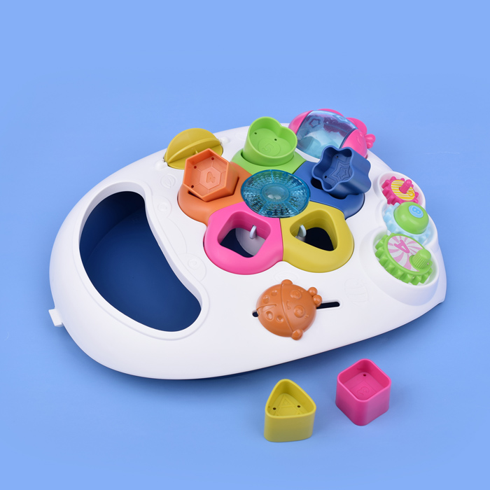 Фото к товару Ходунки QX-91157E "Цветочек" с сортером, в коробке Ходунки QX-91157E "Цветочек" с сортером, в коробке