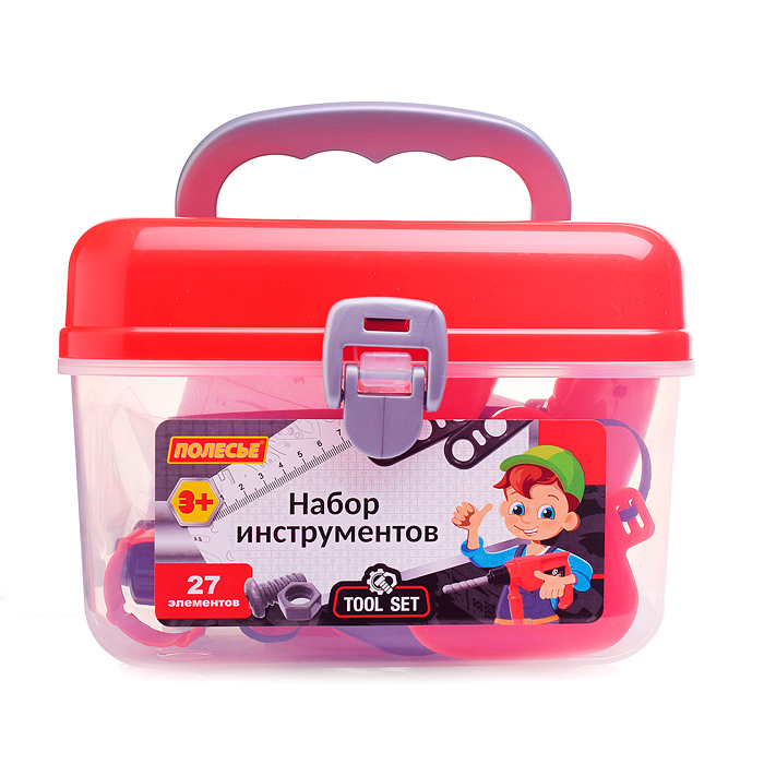 Фото к товару Набор инструментов №28 (27 элементов) (в чемоданчике) Набор инструментов №28 (27 элементов) (в чемоданчике)