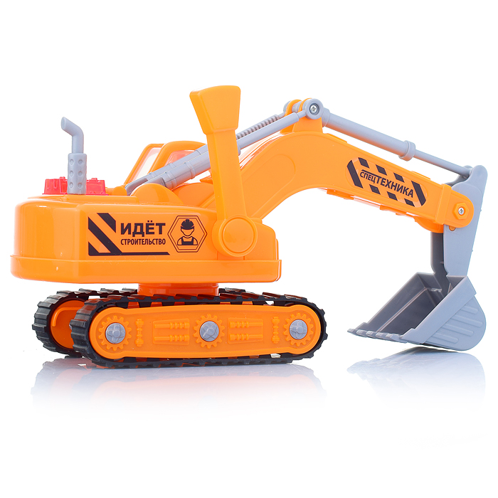 Фото к товару Гусеничный экскаватор "Профи" (в сеточке) Гусеничный экскаватор "Профи" (в сеточке)