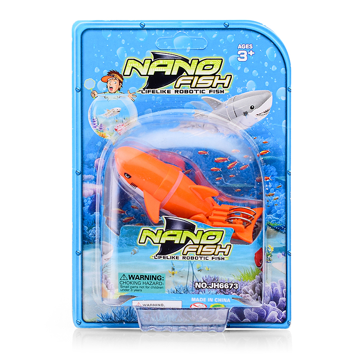 Фото к товару Рыбка JH6673 на батарейках, на листе Рыбка JH6673 на батарейках, на листе