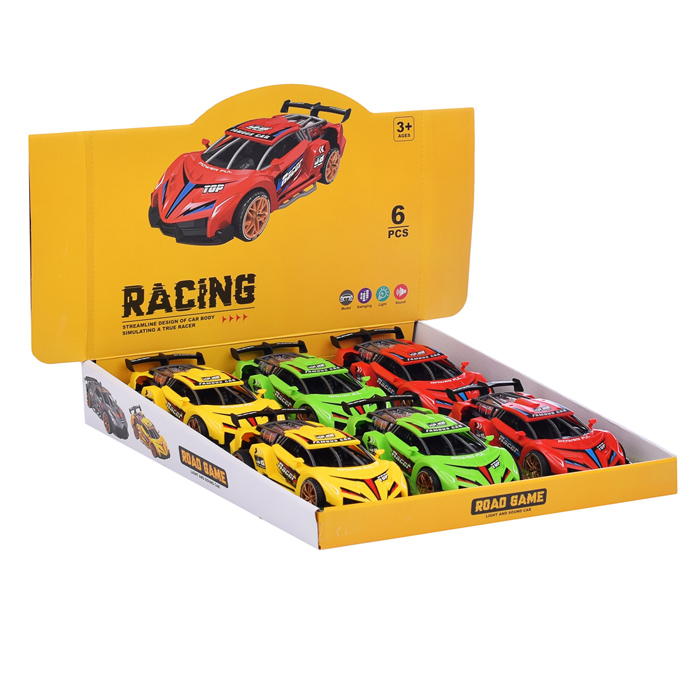 Фото к товару Машина D500-04 инерционная "Чемпион" в коробке Машина D500-04 инерционная "Чемпион" в коробке