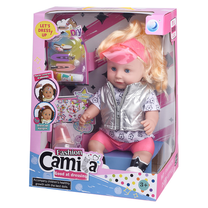 Кукла A766A "Катрин" с аксессуарами, в коробке