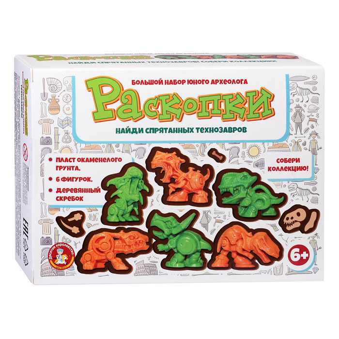 Раскопки "Технозавры" (6 фигурок) Раскопки "Технозавры" (6 фигурок)