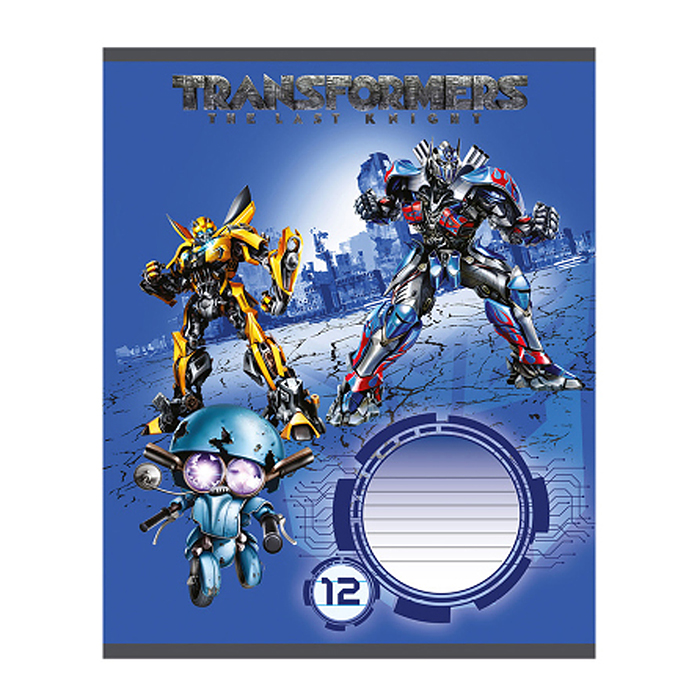 Фото к товару Тетрадь 12 л., линия "Transformers" Тетрадь 12 л., линия "Transformers"