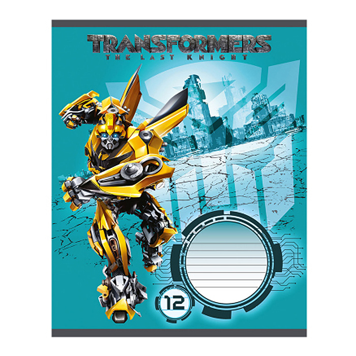 Фото к товару Тетрадь 12 л., линия "Transformers" Тетрадь 12 л., линия "Transformers"
