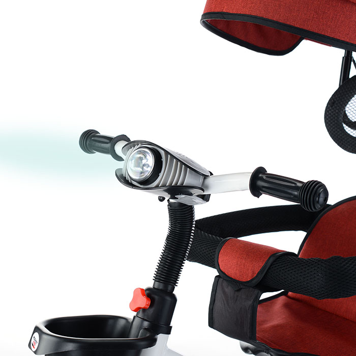 Фото к товару Велосипед 206 3-х колесный, красный Велосипед 206 3-х колесный, красный