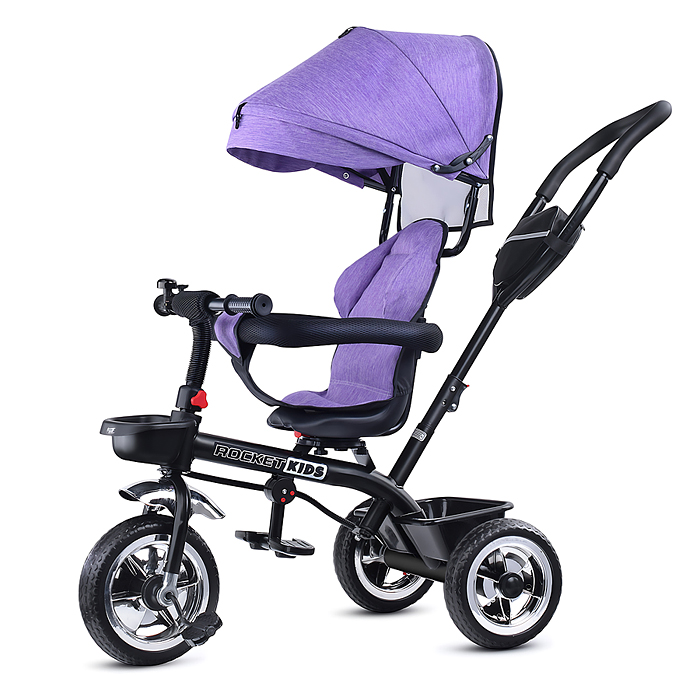 Велосипед 6166FP-2 3-х колесный, фиолетовый Велосипед 6166FP-2 3-х колесный, фиолетовый