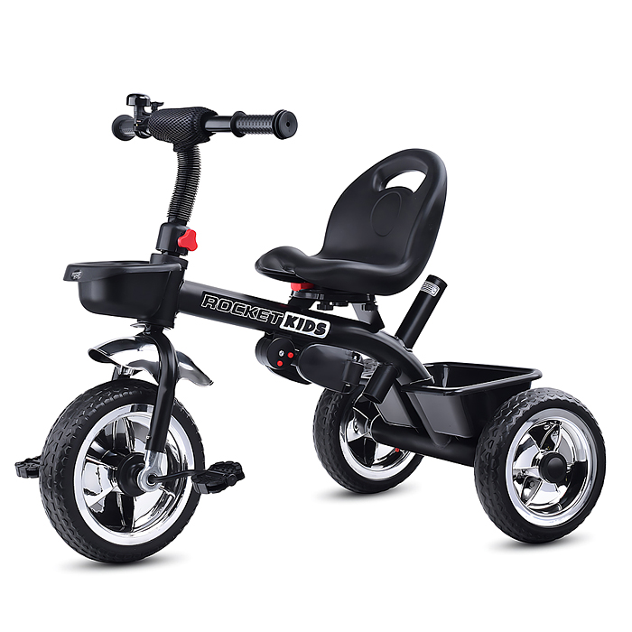 Фото к товару Велосипед 6166FP-2 3-х колесный, фиолетовый Велосипед 6166FP-2 3-х колесный, фиолетовый