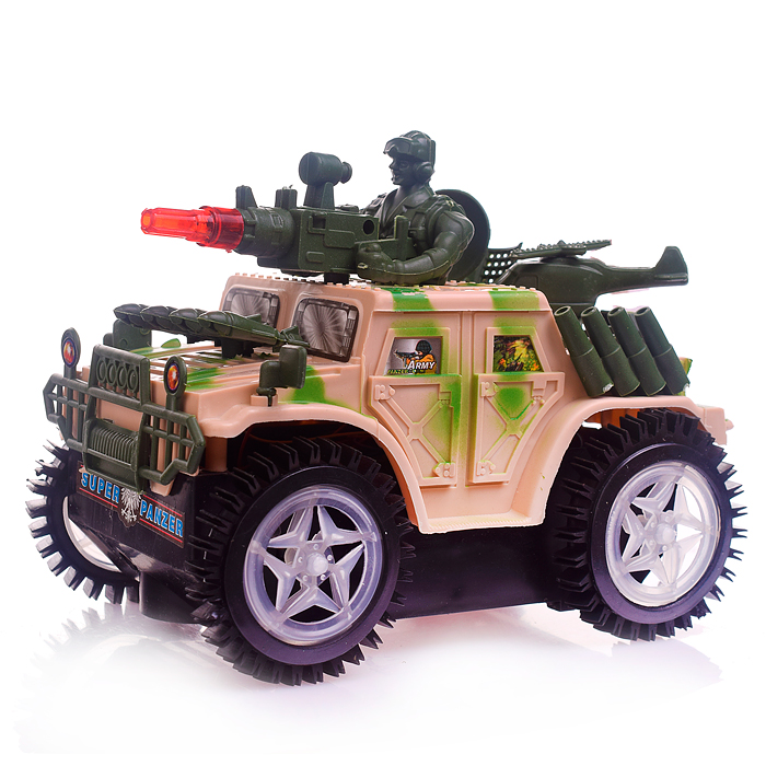 Фото к товару Машина 2051C "Танковая армия" на батарейках, в коробке Машина 2051C "Танковая армия" на батарейках, в коробке