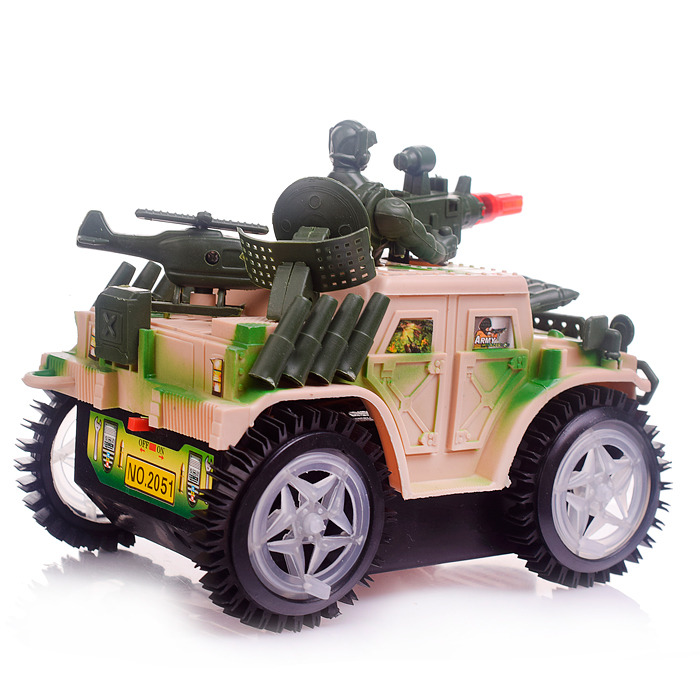 Фото к товару Машина 2051C "Танковая армия" на батарейках, в коробке Машина 2051C "Танковая армия" на батарейках, в коробке