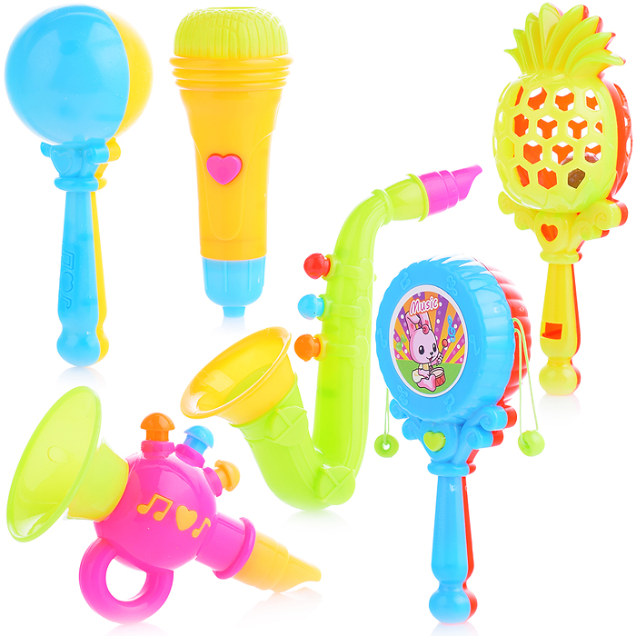 Набор музыкальных инструментов 8398-2 "Веселые мелодии" в пакете