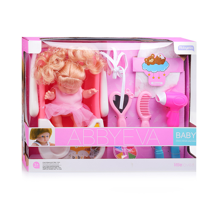 Фото к товару Кукла YL128B-3 с аксессуарами, в коробке Кукла YL128B-3 с аксессуарами, в коробке