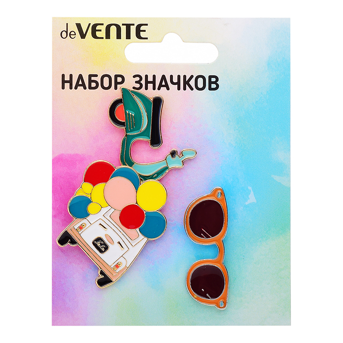 Фото к товару Набор значков "Holidays in Italy" эмалированные, размер изделий: автобус 3,2x3,5 см, скутер Набор значков "Holidays in Italy" эмалированные, размер изделий: автобус 3,2x3,5 см, скутер